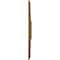 Ekena Millwork Eris Ceiling Medallion (Fits Canopies up to 9 7/8"), 18"W x 18"H x 3 1/2"ID x 1 1/8"P, Smokey Topaz CM18ERSTF - alternate 4